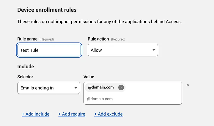 Device enrollment permissions